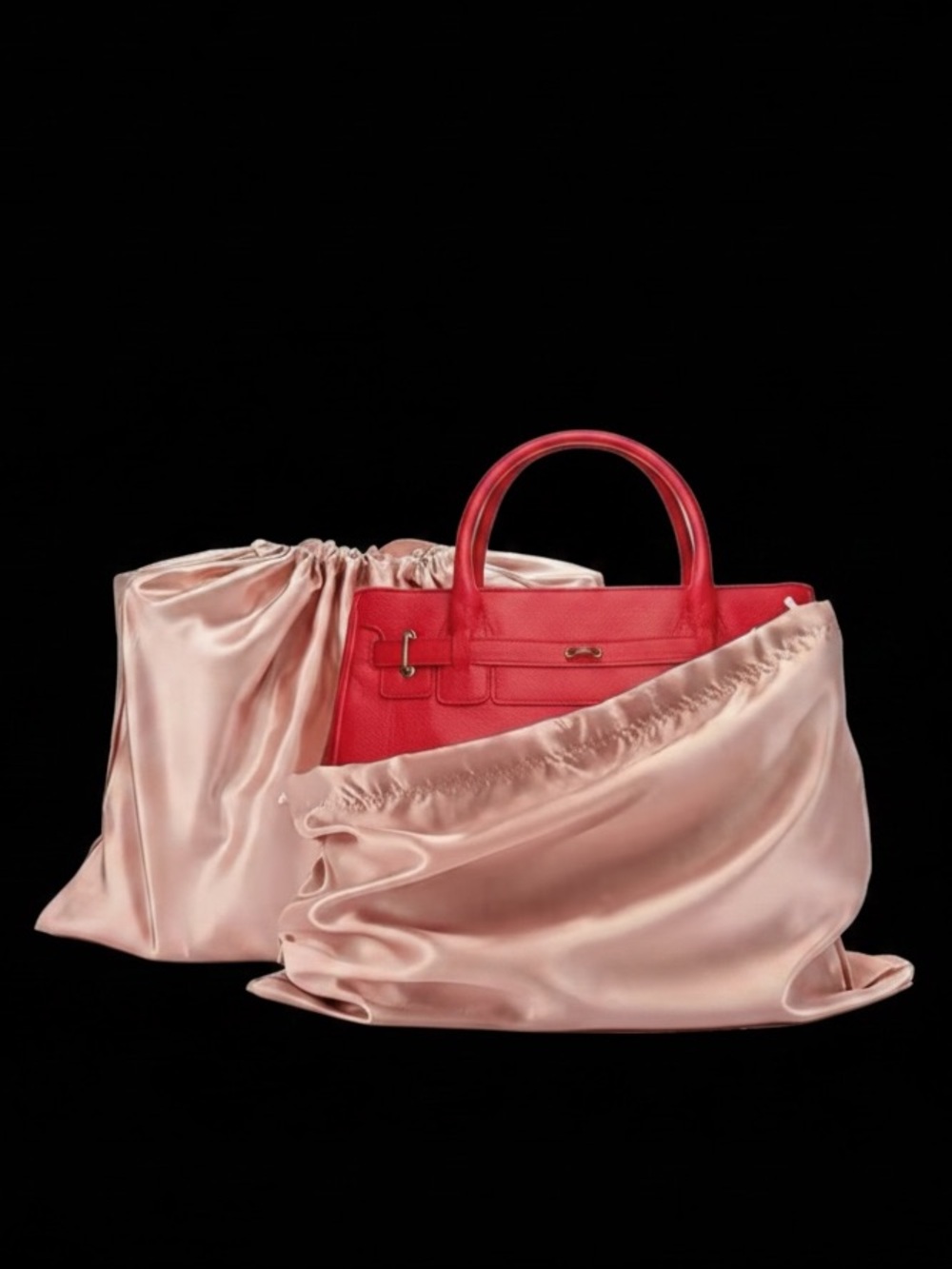 Pink Silky Dust Bags (Qty 2)
